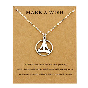 Collar de Yoga con Colgante de Mandala de los Siete <span class=keywords><strong>Chakras</strong></span>, Yoga OM, Meditación, Yogi, Loto, OHM, Asana, Energía Vegetal - Product Image 3