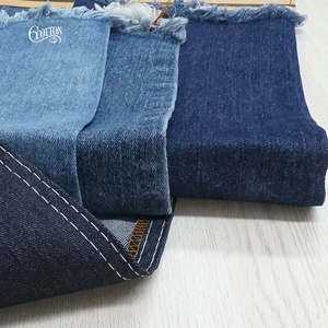 SIXCOTTON Buena Resistencia al Lavado 41% Algodón 38% Poliéster 20% Fibra Regenerada 1% Elastano <span class=keywords><strong>200D</strong></span> Twill OE Poliéster Elástico Denim - Product Image 3