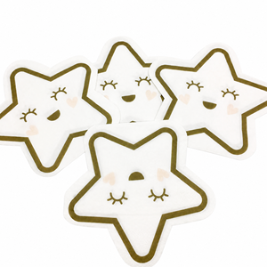 Serviettes en papier à thème dinosaures imprimées, 2 plis, 4 volets, en pâte de bois vierge - Product Image 3