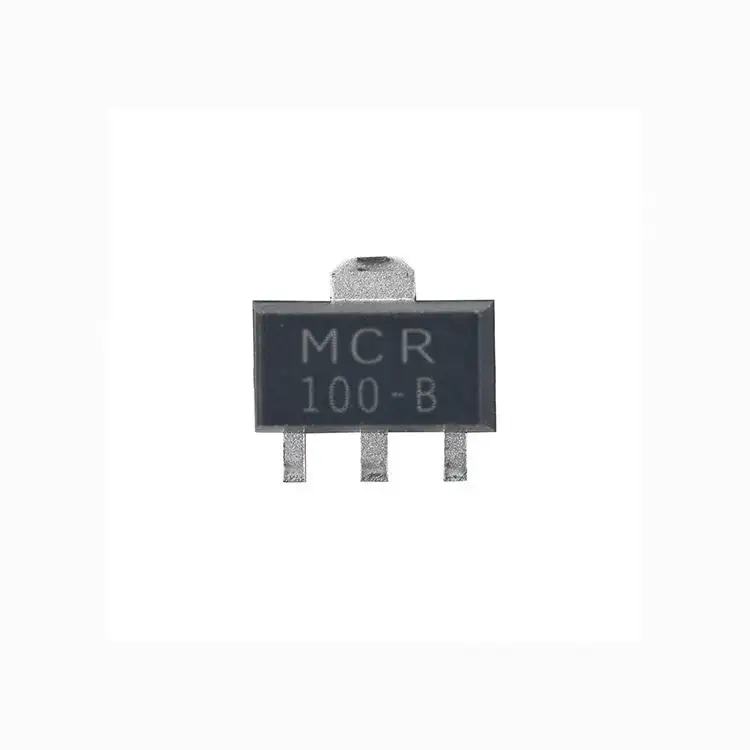 MCR100-8 SOT-89-3L tristör silikon kontrollü doğrultucu (V:600 A:0.8 uA:200) stokta Ic Chip BOM entegre devreler