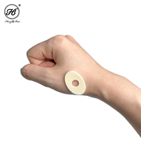 Coussinets en mousse épaisse ovale creuse anti-frottement pour cors, protection des pieds et soulagement de la douleur, patch anti-cors en gros