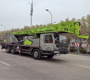 รถเครนบรรทุกมือสอง Zoomlion สีเขียว ปี 2022 ราคาดี 25 ตัน / รถเครนเคลื่อนที่ Zoomlion QY25V ZTC251V 25 ตัน ของแท้จากจีน - Product Image 2