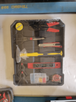 Kit d'outils combinés 187 pièces personnalisable pour réparation automobile, avec cliquet et douilles en acier