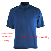 Évacuation inhérente à la mode personnalisé qualité électricien vêtements de travail Polo vêtements t-shirt femmes uniforme