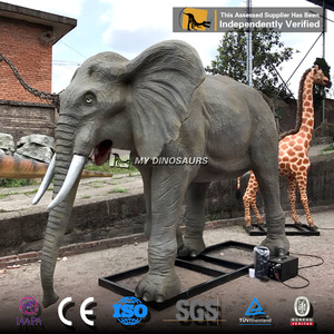 Mydino สวนสัตว์ช้างขนาดเท่าชีวิตจริงสำหรับตกแต่งประตู - Product Image 6