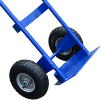 Carretilla Manual para Cilindros de Oxígeno Industrial con Capacidad de Carga de 200 kg, Construcción de Metal y Goma, OEM Disponible