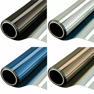 One Way Mirror <strong>Window</strong> Film Heat UV Reflective <strong>Privacy</strong> Tint Foil <strong>Window</strong> <strong>Privacy</strong> Static Cling Tint for Home and Office - Product Image 3