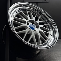 Rines de Aleación Pulidos para Autos de Pasajeros, Rines Forjados CNC de 17 18 19 20 21 22 24 26 Pulgadas para AUDI A8 A6 A4 Q8 Q7 RS7 R8