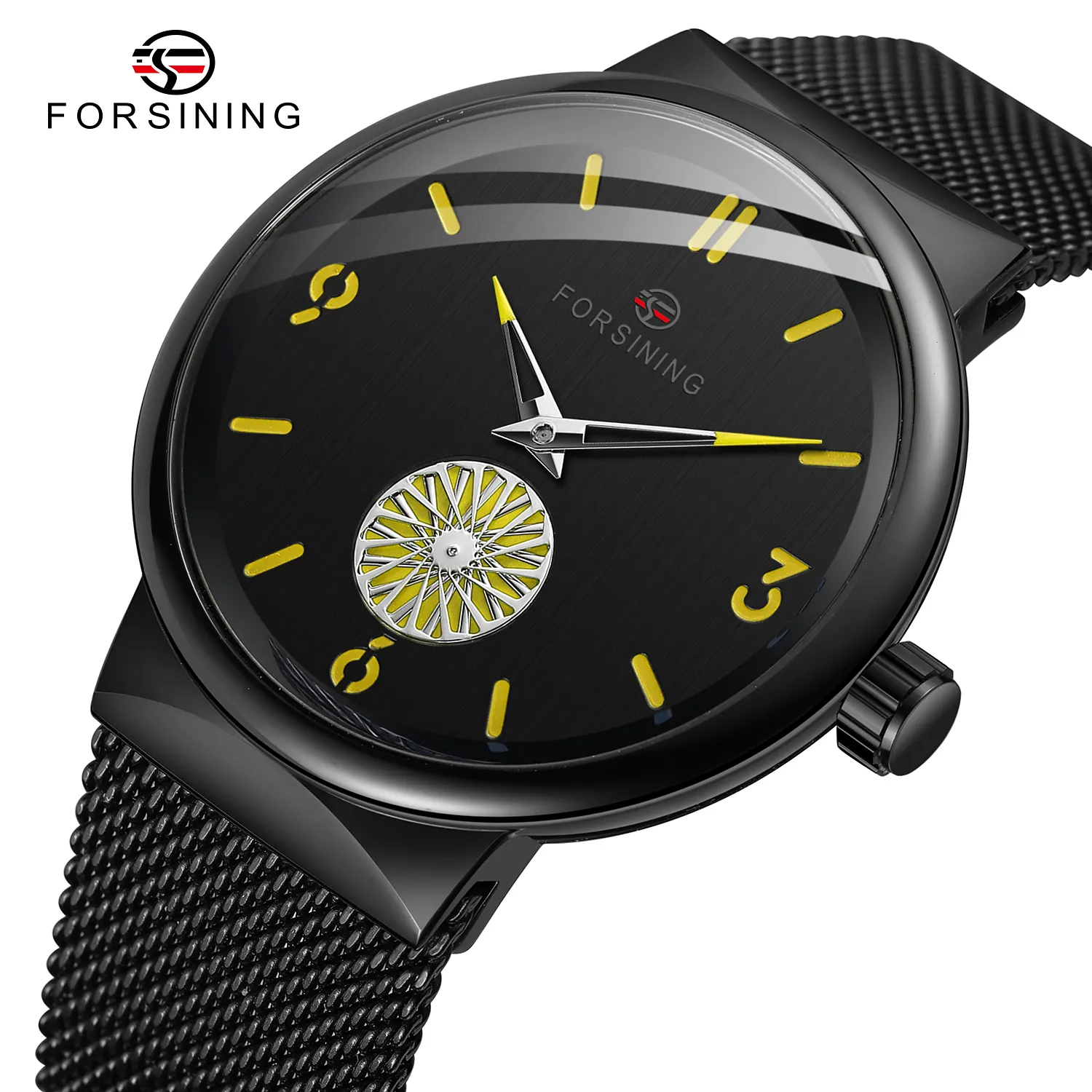 All Mechanical Watches 2022 Latest Luxury Forsining Watch Custom Water Resistant Skeleton Automatic Mechanical Wrist Watches