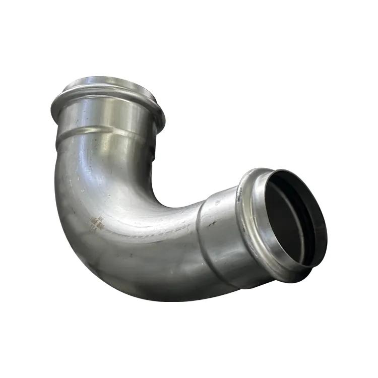 ASME B16.9 Standard Trench Type Stainless Steel Pipe Fittings elbow, tee, bushing, cap