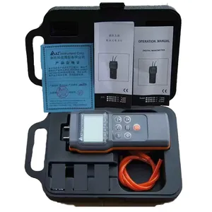 AZ82062 Manômetro Digital Econômico 6 Psi Diferencial Pressure Gauge Plástico Barômetro Azul Backlight Indicador de Bateria Baixa - Product Image 6