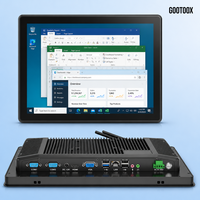 Panel PC Industrial de 12.1/13.3/15/15.6/21.5 Pulgadas, Computadora Táctil Todo en Uno Integrada Sin Ventilador para IoT Edge Computing Gateway