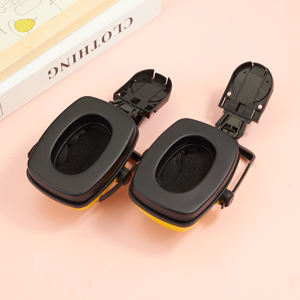 उच्च गुणवत्ता वाली अच्छी कीमत सुनवाई सुरक्षा क्लिप-ऑन माउंट डिजाइन हेलमेट संलग्न इयरमफ - Product Image 3