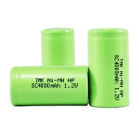 Batterie D8000 8Ah NiMh Large plage de températures-40 ~ + 85 ℃ Solutions d'urgence portables pour appareils médicaux et outils électriques