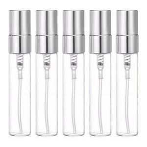 High Quality Cylinder Travel <b>Perfume</b> <b>Bottles</b> 2ml 3ml <b>5ml</b> 10ml Mini Functional Glass 100pcs Carton Packing - Product Image 4