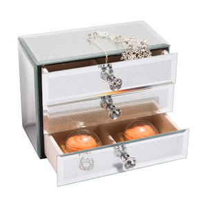 Multifunctional jewelry storage display box drawer jewelry box mooncake packaging box