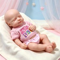 Muñecas Reborn Personalizadas de 12 Pulgadas, Mini Muñecas de Silicona Realistas, Tono de Piel y Cabello Personalizables, Pedidos al por Mayor, Muñecas de Silicona Completas