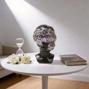 Kerajinan Tangan Ukiran Tengkorak Obsidian Kustom Pabrik, Tengkorak Kristal Batu Alam Penyembuh untuk Dijual - Product Image 4