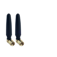 Antenne omnidirectionnelle en caoutchouc de type broche mâle à angle droit 2.4G 433MHz GSM 315MHz