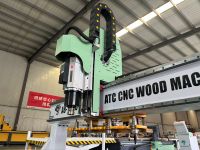Otomatik Takım Değiştirme CNC Router Makineleri 9KW ATC Ahşap Kesme Gravür Delme Ekipmanları Mobilya Üretim Cihazı