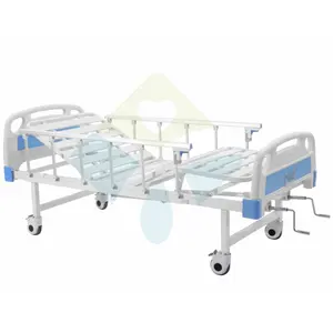 Cama doente médica do hospital da enfermagem do metal simples para venda