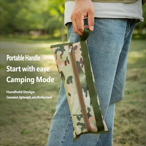 Outdoor mini-handtas, tactische portemonnee met ritssluiting, compact hoesje voor draagbare EDC-apparatuur en accessoires, een handige reistas - Product Image 2