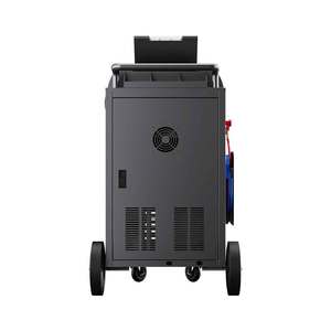 Máquina de Reciclaje de Gas para Aire Acondicionado R134A con Pantalla Táctil Automática X568, Máquina de Recuperación y Limpieza de A/C con Base de Datos de Refrigerantes X568 - Product Image 3