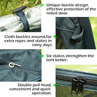 Serre de jardin portable, mini serre pop-up, imperméable et protégée contre les UV, pour l'extérieur et l'intérieur, pour la culture des plantes