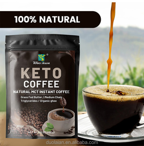 Café instantané pour la perte de poids en marque privée, poudre de café céto, café brûleur de graisse, café bulletproof pour régime cétogène - Product Image 4