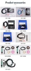 Micro Smerigliatrice Pneumatica ad Alta Velocità, Utensile ad Aria per Incisione e Lucidatura per Lavori di Precisione - Product Image 4