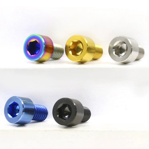 Juego de Tornillos de Titanio Gr5 Personalizados, Tornillos de Cabeza Cilíndrica con Hexágono Interior de Titanio M6 M5 Gr5 M3 para Motocicleta - Product Image 4