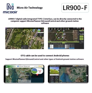 วิทยุสื่อสารดิจิตอล MicoAir กำลังส่งสูง 900 เมตร ระยะไกล 30 กิโลเมตร อุปกรณ์ UAV/RTK พร้อมพอร์ต USB แทนที่การส่งสัญญาณทางอากาศ - Product Image 4