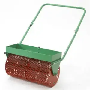 Rouleau de pelouse de jardin en maille d'acier de qualité industrielle pratique nouvel outil manuel populaire avec accessoire de jardin de personnalisation OEM - Product Image 1