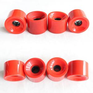 Ruedas de monopatín de PU, de color sólido, 70x51MM, venta al por mayor - Product Image 4