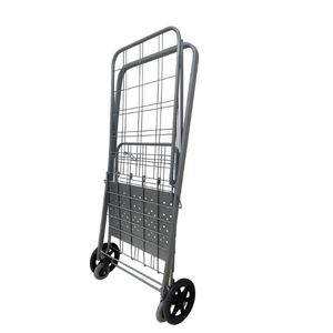 Carrito de compras grande con ruedas duraderas con base en Vietnam con asa de espuma de goma para transporte y almacenamiento de carga - Product Image 3
