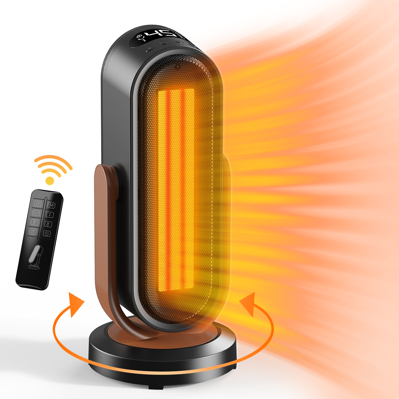 OEM Electric Heater Fan Portable PTC Heater Fan Room Portable Smart Home 1500w Heaters for Winter Home