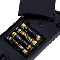 HUNE 2023 clavier électronique en aluminium à dents bleues, serrure de porte noire à la mode pour msi