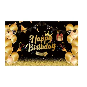 happy birthday printing machines flex banner party banners & display accessories promotional flags