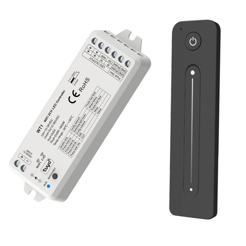 Wt1 Led Controller WT1+R11 2 Channel Wifi Controller for LED Lights & Strips