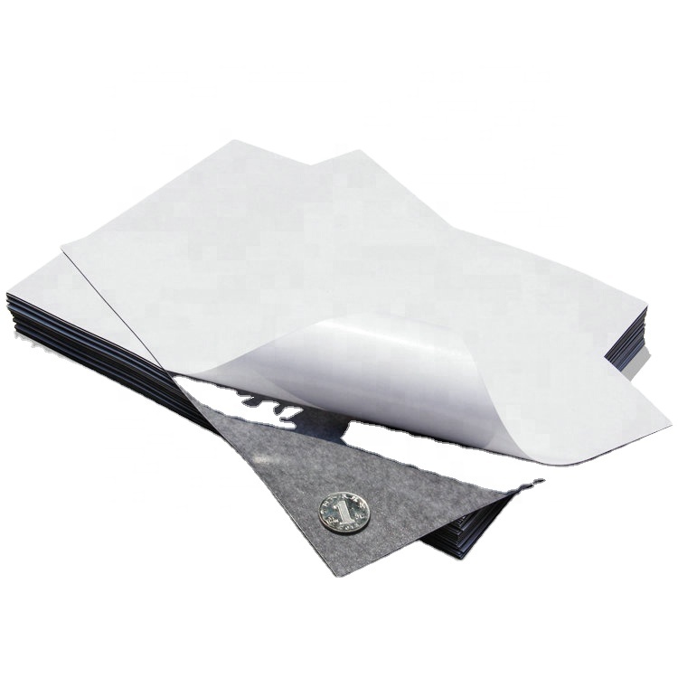 Гибкий резиновый магнитный лист a4 с самоклеющейся подложкой для фото и изображений, магнитов, наклеек и других магнитов ручной работы