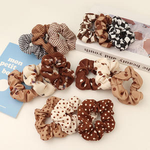 <span class=keywords><strong>PL</strong></span>批发促销韩式复古可爱日本发带格子设计发条发饰女性发饰 - Product Image 2