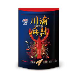 Qinqin <span class=keywords><strong>cracker</strong></span> de camarão real 80g, sabor temperado, não frio, comida saudável, inchado, lanche de marinho, atacado, fabricante oem - Product Image 1