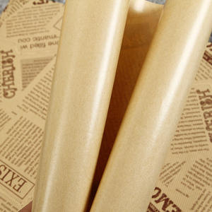 Haute qualité écologique compostable résistant à l'huile 100% recyclable <span class=keywords><strong>42</strong></span> g/m² brun emballage alimentaire emballage tissu papier sulfurisé - Product Image 6