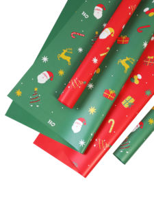 Envoltorio con Diseño de Reno Navideño 2026 para Regalos y Empaque de Flores - Product Image 1