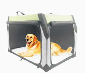 <span class=keywords><strong>3</strong></span> kapı yumuşak kapalı katlama evcil hayvan sandığı açık seyahat büyük köpek kulübesi Pet seyahat taşıyıcısı - Product Image 5