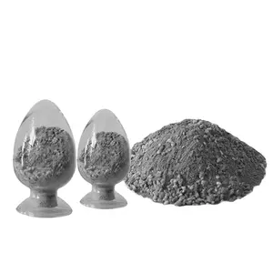 Refractory concrete refractory lining materials for induction furnaces