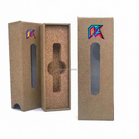 Emballage personnalisé pour cartouches, boîte en carton ondulé kraft CR résistante aux enfants, impression sur carton 1/2 gramme, vide, pour cartouche de 1 ml avec insert en liège