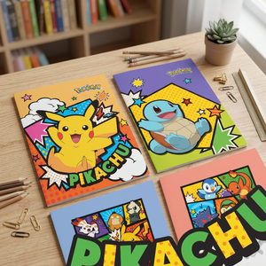 Carnet de notes coréen Pokémon pour enfants, reliure cousue, dessin animé, fournitures scolaires, cadeau pour étudiants, vente en gros - Product Image 3