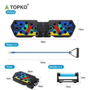 TOPKO Nouvelle Arrivée Multi-Fonctionnel AB Roue Fitness Équipement En Acier Push-Up Stand Bar rd Fun Jeu <span class=keywords><strong>Accessoires</strong></span> <span class=keywords><strong>Abdominaux</strong></span> - Product Image 4