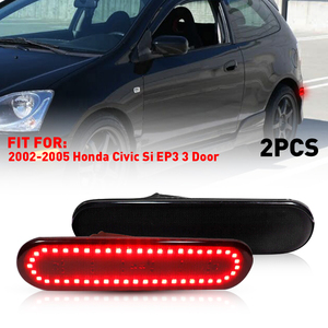 ไฟ LED ด้านข้าง auxito สำหรับ Honda Civic 2002-2005 Si EP3 3ประตู - Product Image 4